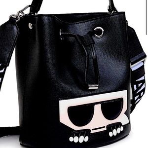 Karl Lagerfeld Bucket Shoulder Bag